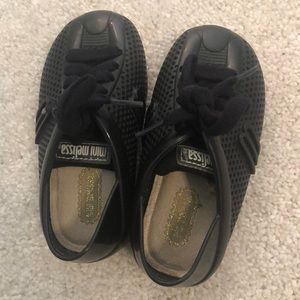 Mini Melissa black toddler shoe size USA 7